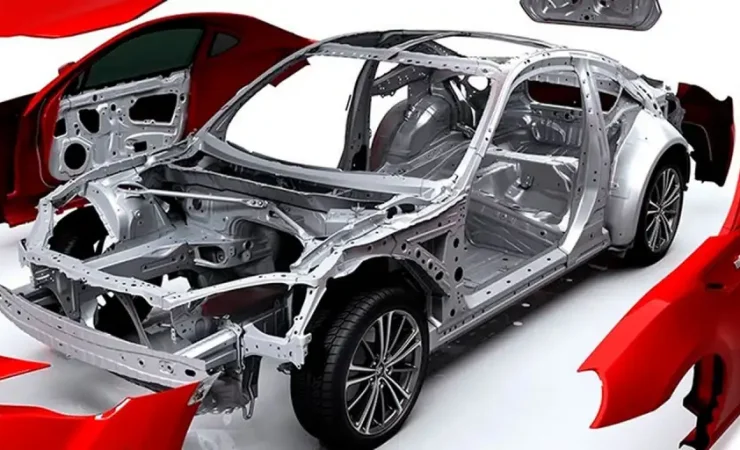 Автомобиль в разборе по кузовным запчастям