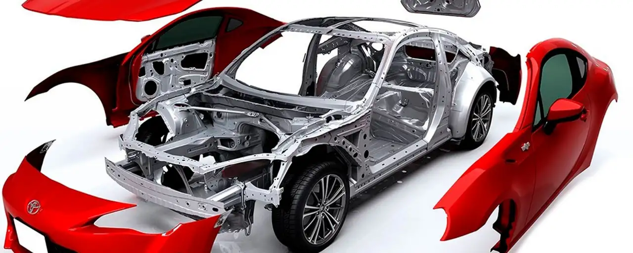 Автомобиль в разборе по кузовным запчастям