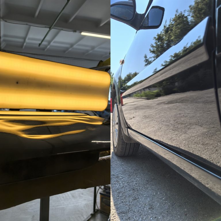 Локальный ремонт сколов дверей авто